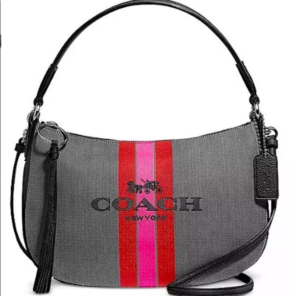 Coach Handbags - NWT Coach charcoal Black purse